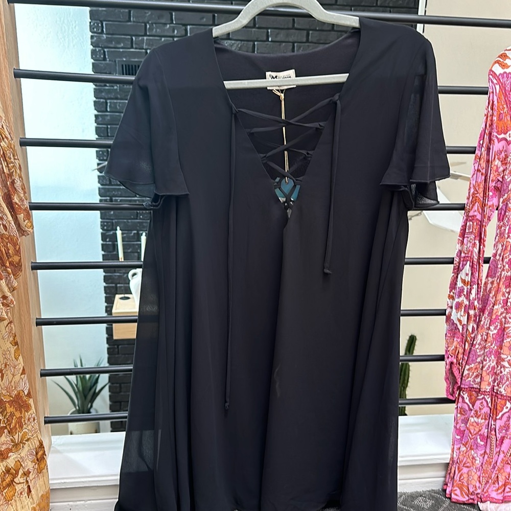 Show Me Your MuMu Kylie Lace Up Dress